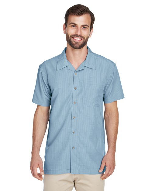 Men's Barbados Textured Camp Shirt