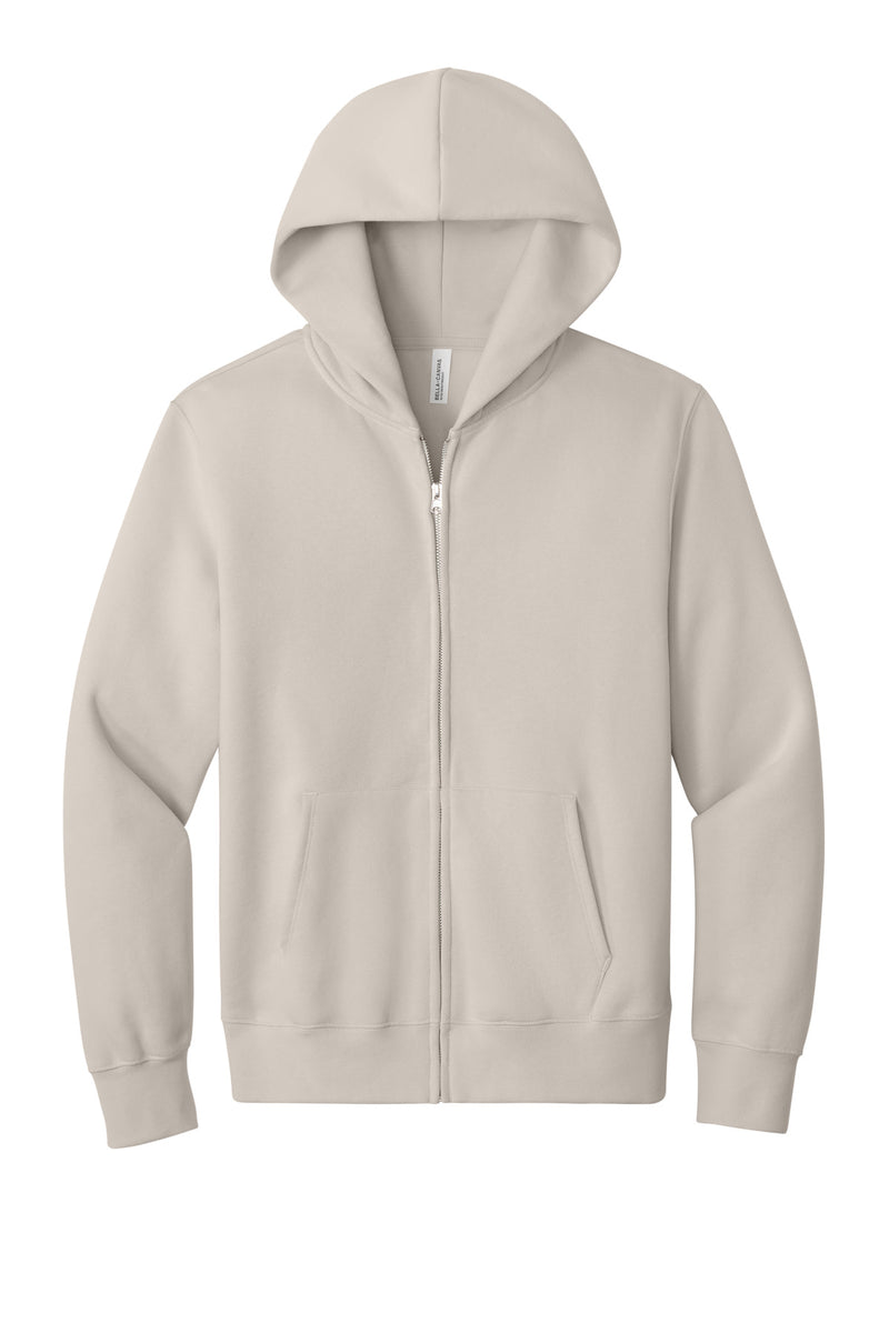 BELLA+CANVAS Unisex 10-Ounce Heavyweight Full-Zip Hooded Sweatshirt BC4739
