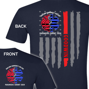 OCC EMS Paramedic Class Shirt - 2024 Cohort