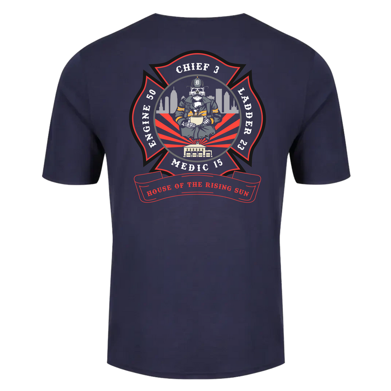 Detroit Fire E50/L23/M15 - Short Sleeve - Dryblend
