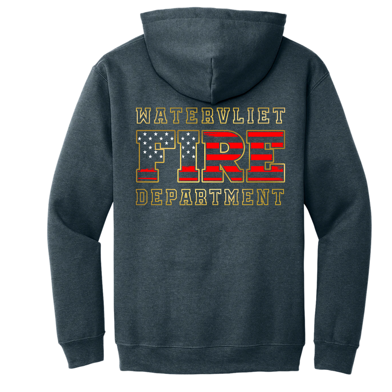 Watervliet Duty Hoodie - Gray/Gold