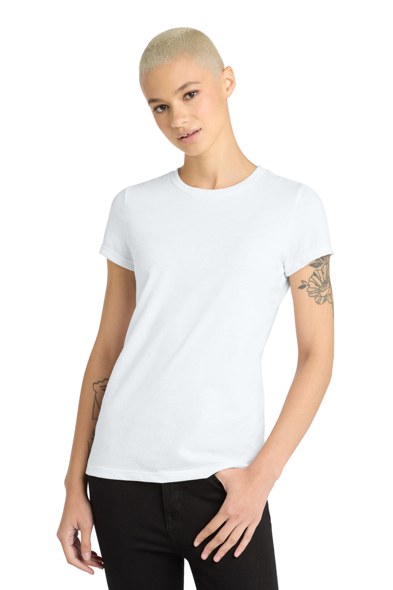 District Women's Perfect Blend CVC Tee. DM108L
