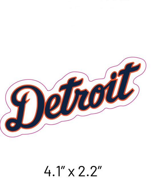 Detroit Tigers Script