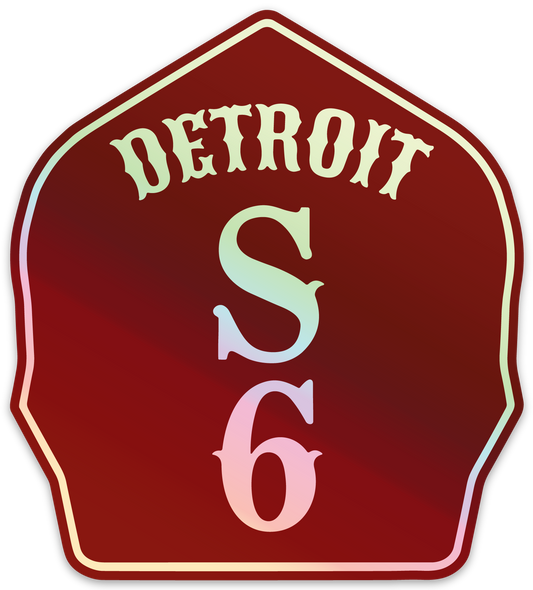 Order #1791 - Squad 6 Detroit Fire - Holographic