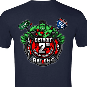 Detroit Fire E57 - Beast of Brightmoor Short & Long Sleeve Shirts