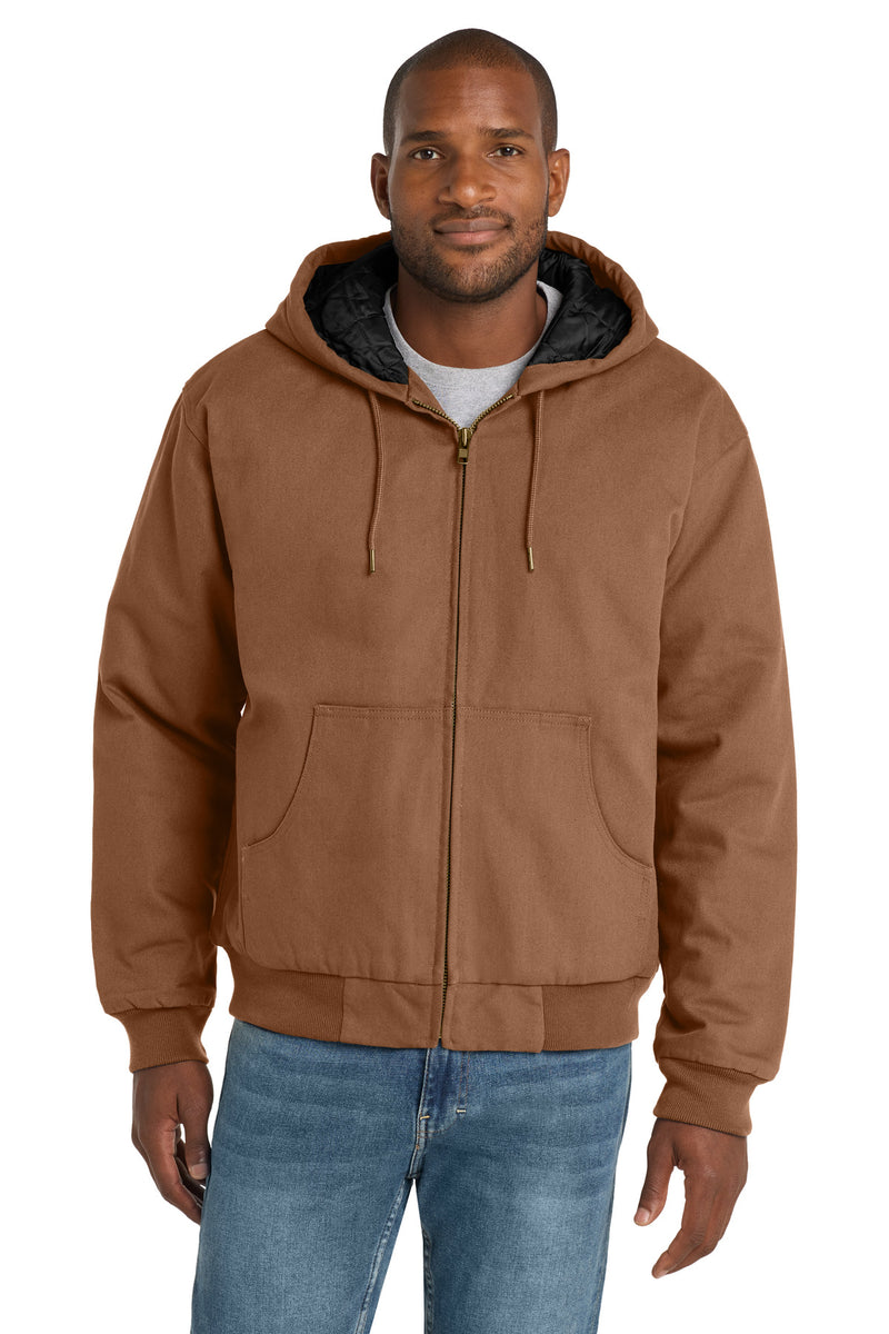 CornerStone - Duck Cloth Hooded Work Jacket. J763H