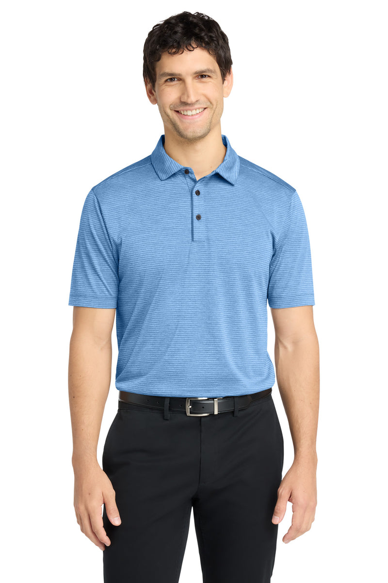 Port Authority Shadow Stripe Polo. K585
