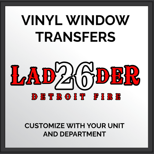 Custom LADDER Vinyl Transfer Sticker