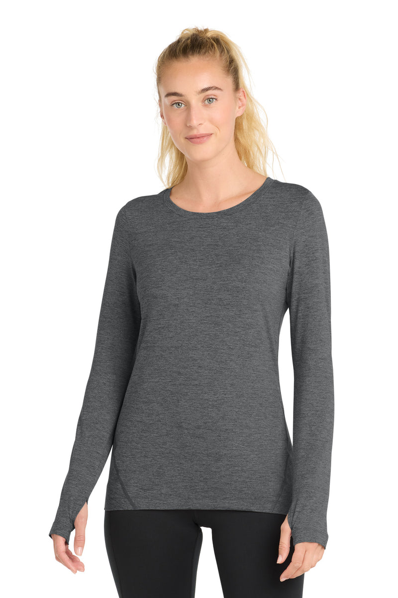 Sport-Tek Women's Exchange 1.5 Long Sleeve Crew. LST710