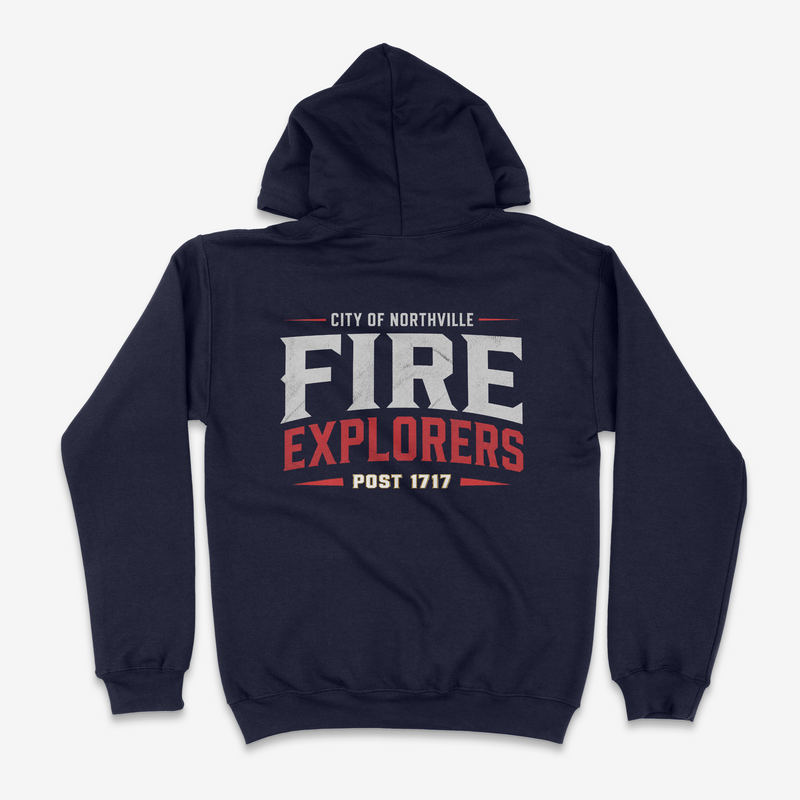 Northville Fire Explorers Hoodie 2
