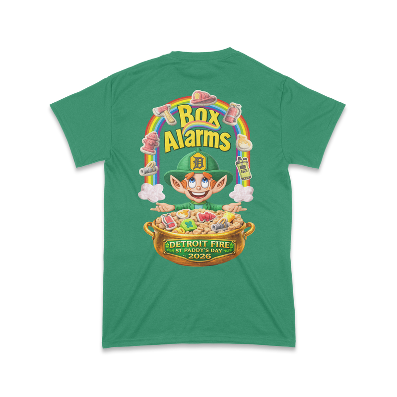 St. Paddy's Day 2026 - Detroit Fire Shirt 1