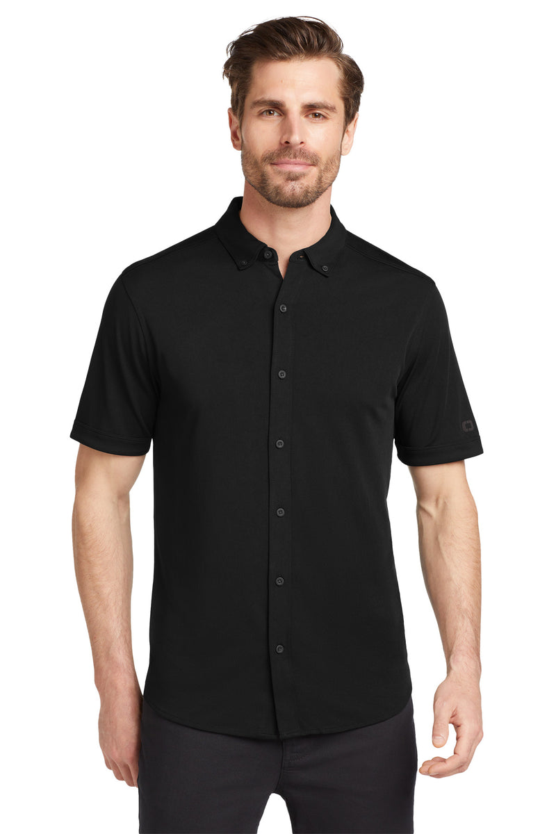 OGIO Gravitate Full-Button Polo. OG141