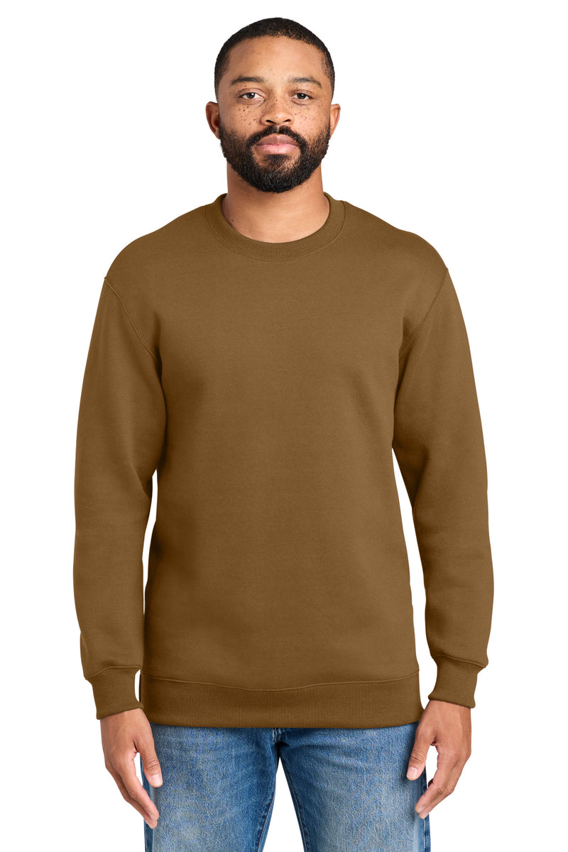 Port & Co Foundation Fleece Pullover Crewneck Sweatshirt PC107