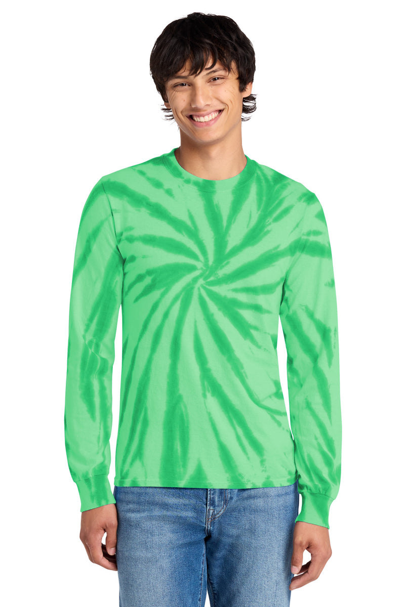 Port & Co Tie-Dye Long Sleeve Tee. PC147LS