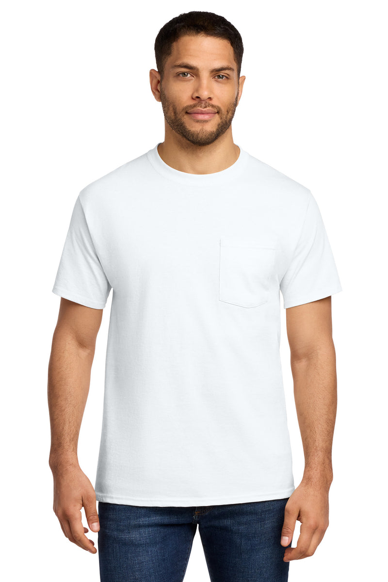 Port & Co Tall Essential Pocket Tee. PC61PT
