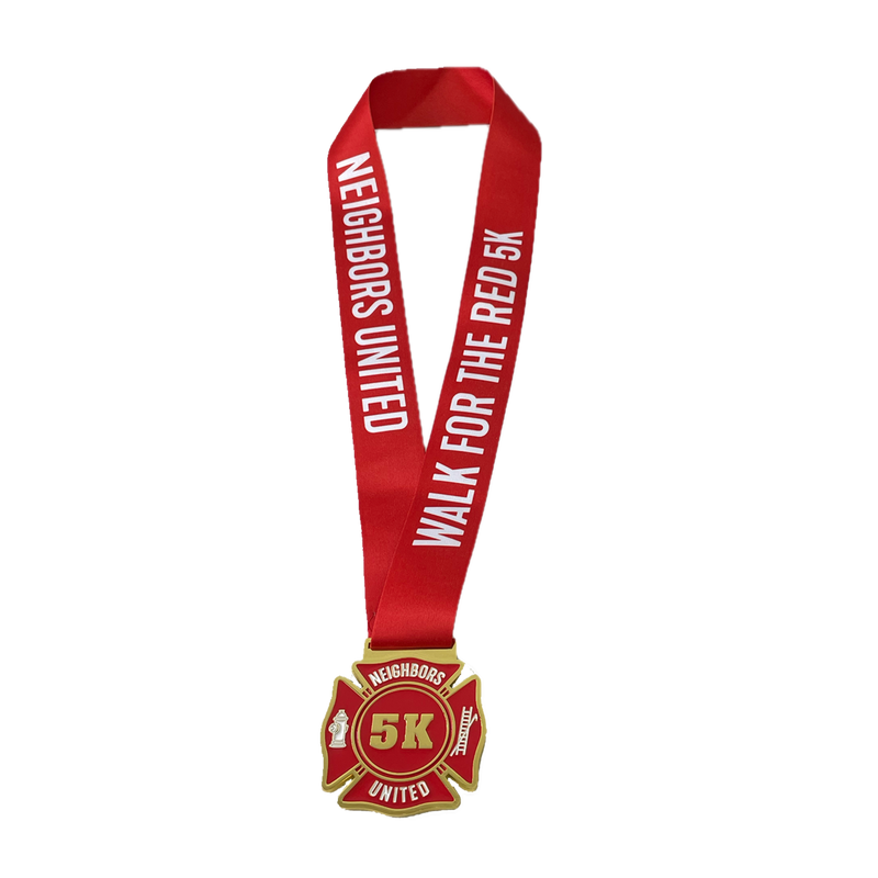 WALK FOR THE RED 5K MEDAL - 2025