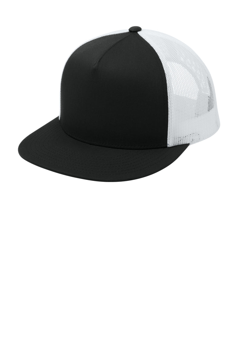 Sport-Tek YP Classics 5-Panel Classic Trucker Mesh Back Cap. STC38