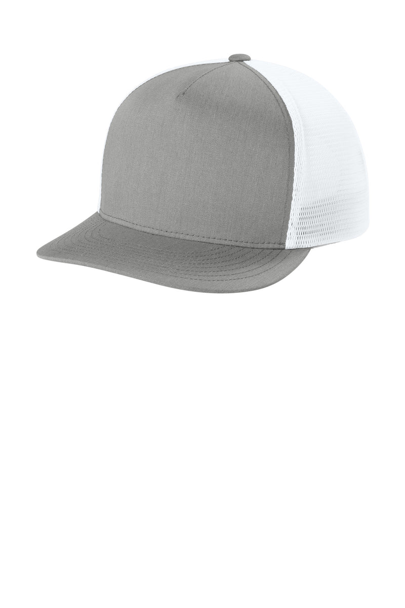 Sport-Tek Stretch-Tek 5-Panel Trucker Cap STC75