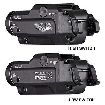 TLR-10 Gun Light with Ambidextrous Rear Switch Options