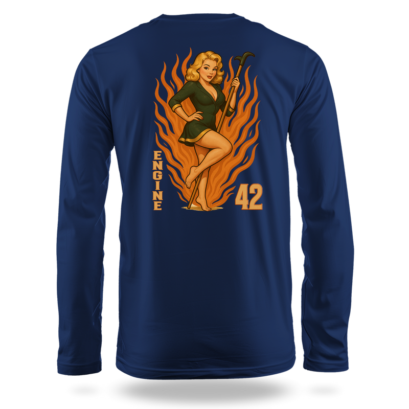 Engine 42 - Detroit Fire - Long Sleeve