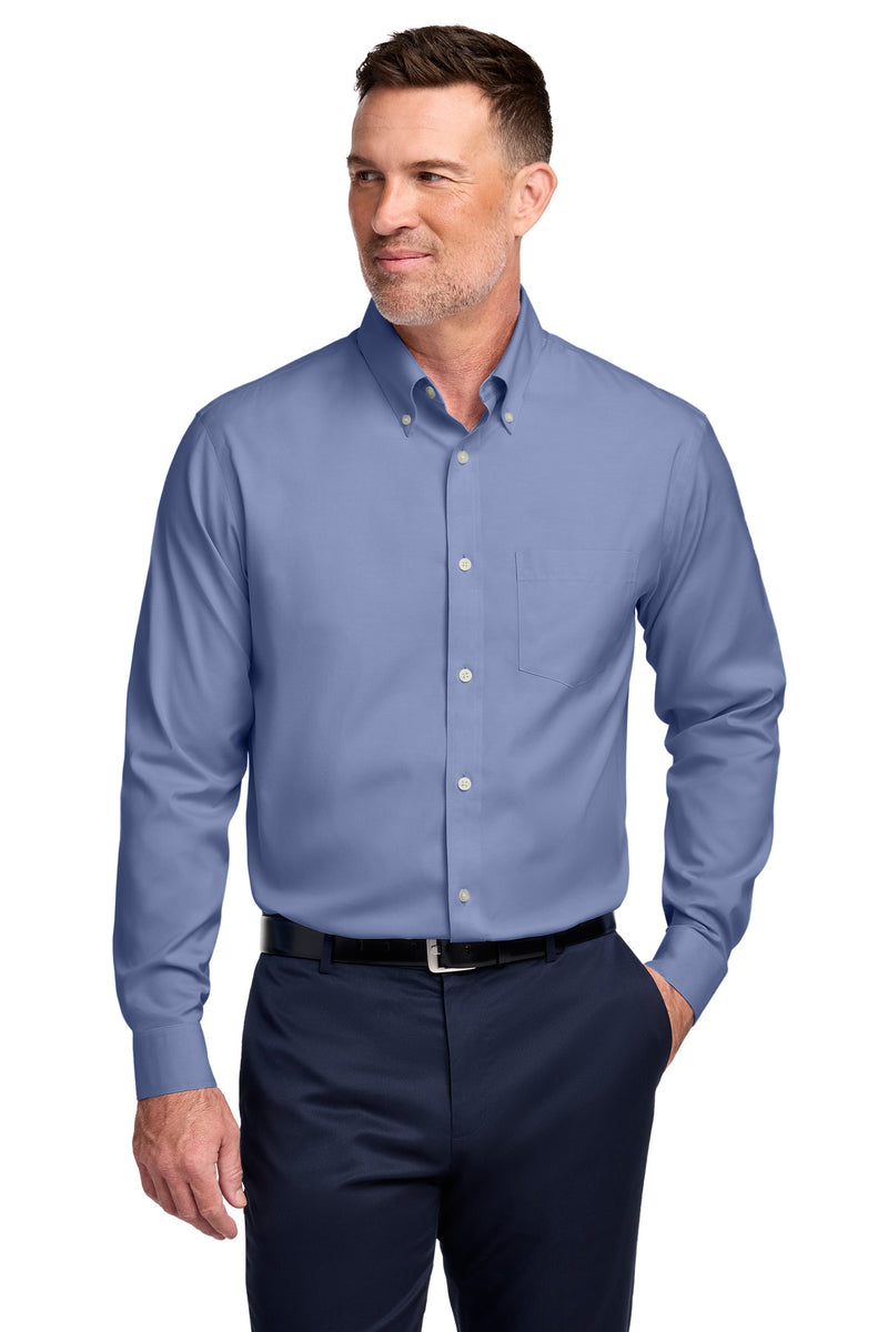 Brooks Brothers Tall Wrinkle-Free Stretch Pinpoint Shirt TBB18000
