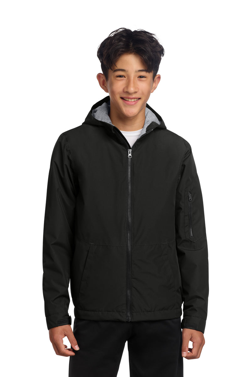 Sport-Tek Youth Waterproof Insulated Jacket YST56