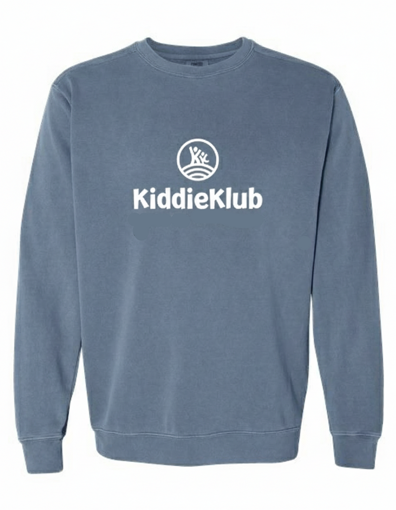 KiddieKlub Unisex Garment-Dyed Crewneck Sweatshirt