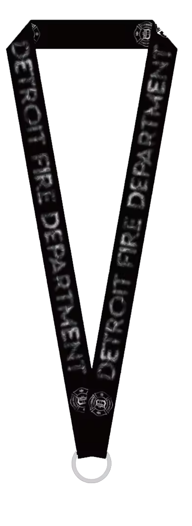 Detroit Fire Smoke Lanyard