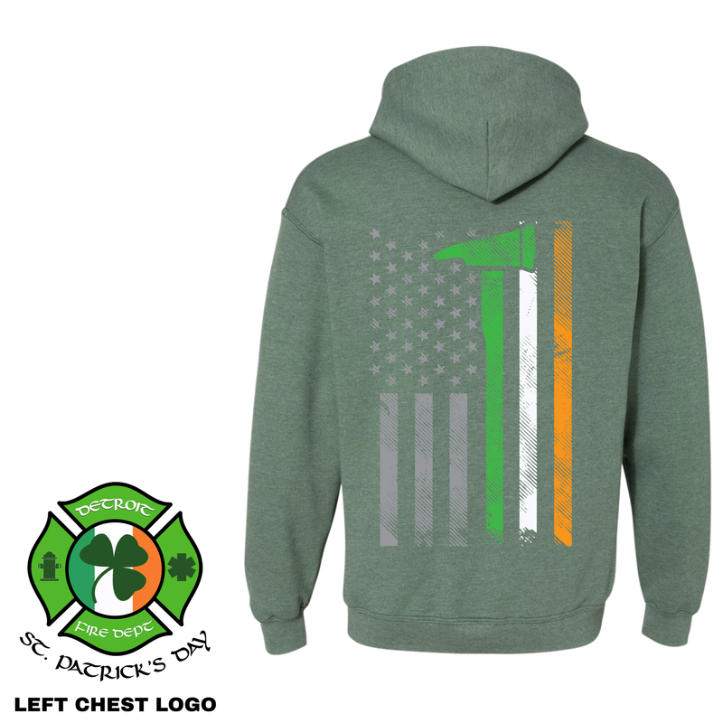 St. Patricks Day Flag Hoodie