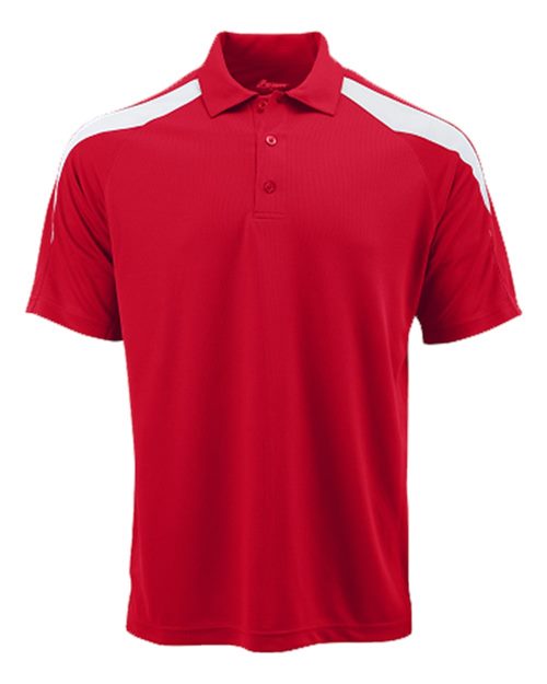 Contrast Insert Mesh Polo