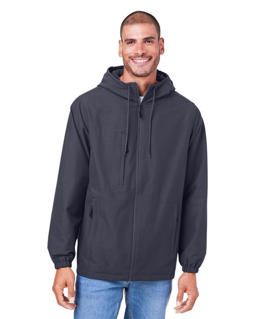 Unisex Flex Twill Hooded Jacket