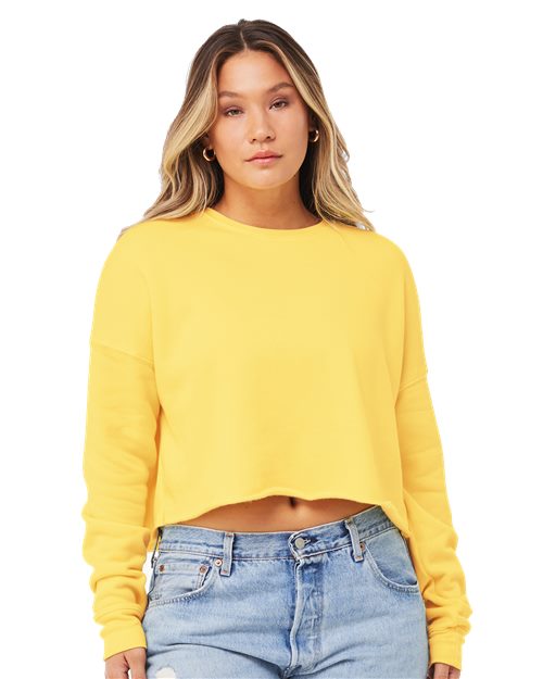 Women's Crop Crewneck Sweatshirt