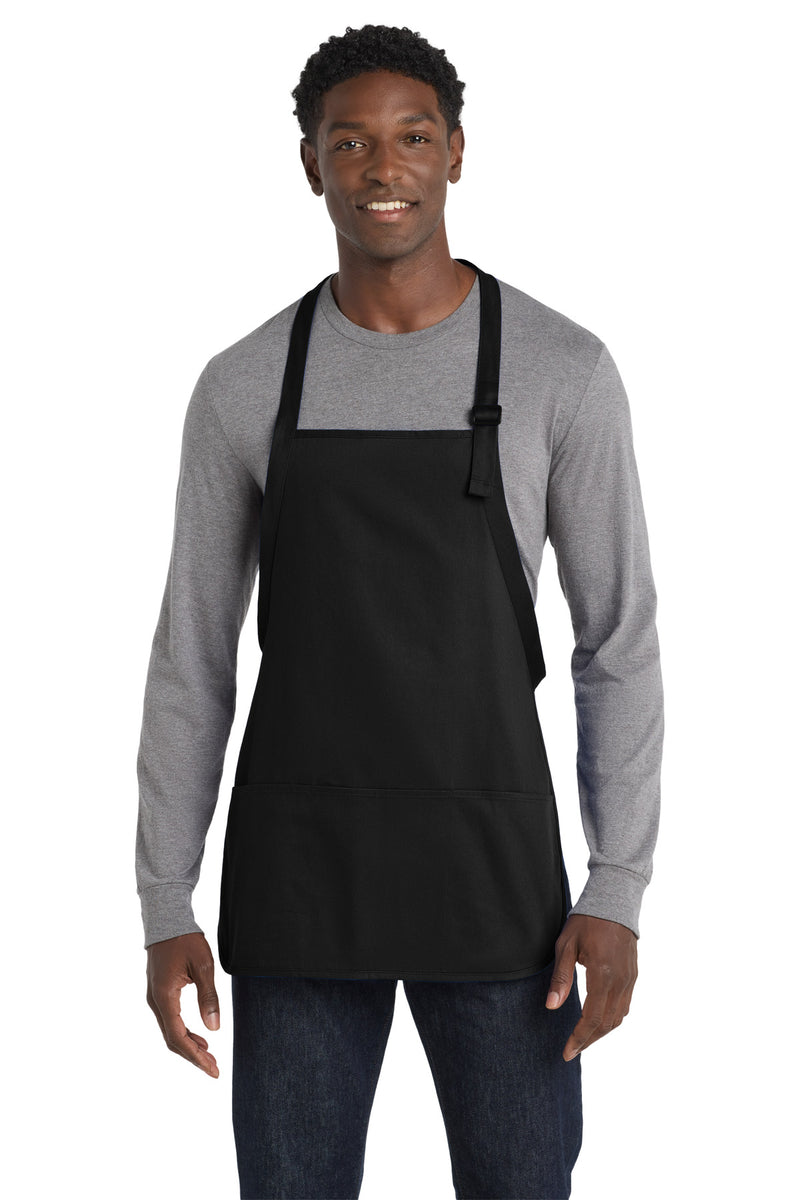 Port Authority Medium-Length Apron with Pouch Pockets.  A510