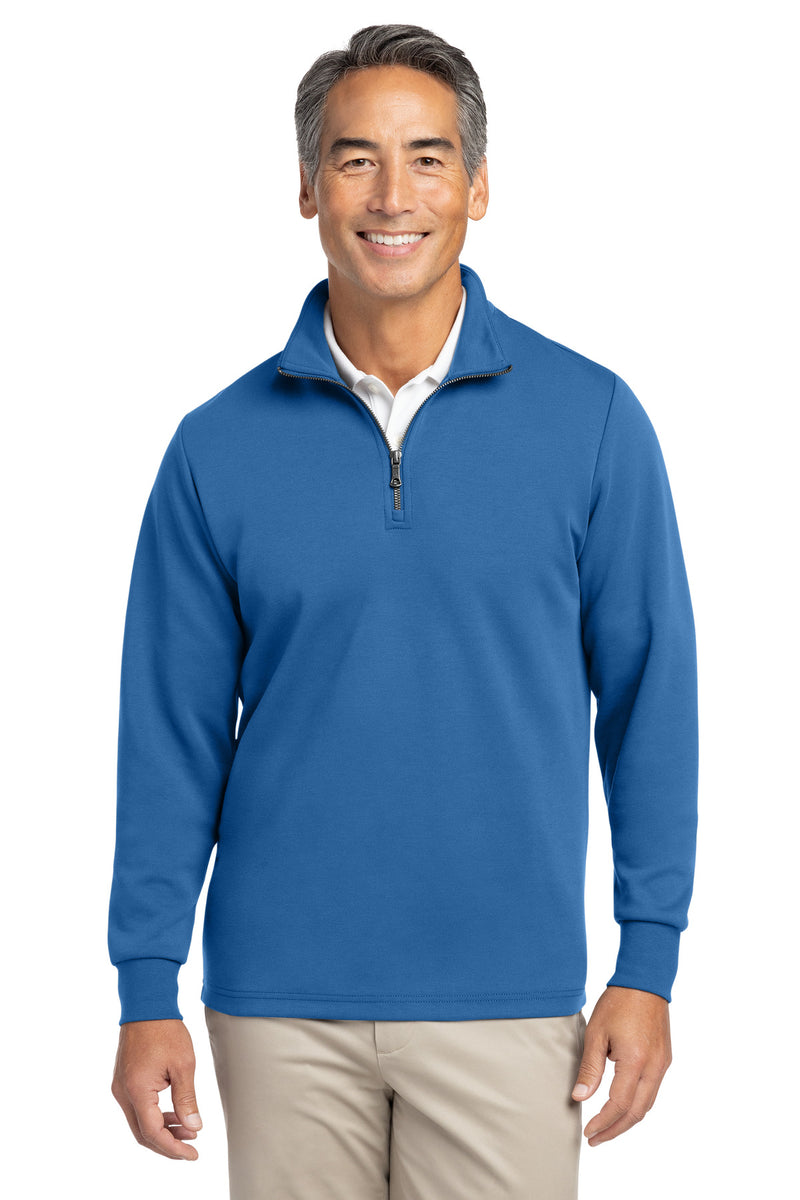 Brooks Brothers Double-Knit 1/4-Zip BB18206