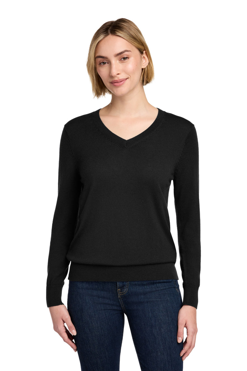 Brooks Brothers Women's Washable Merino V-Neck Sweater BB18411