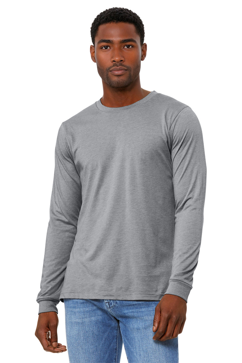 BELLA+CANVAS Unisex Heather CVC Long Sleeve Tee BC3501CVC