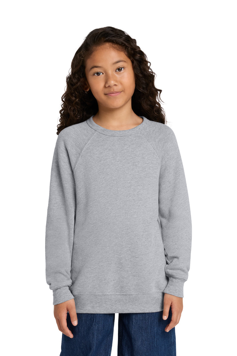 BELLA+CANVAS Youth Sponge Fleece Raglan Sweatshirt BC3901Y