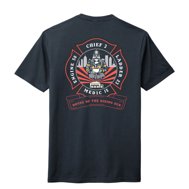 Detroit Fire E50/L23/M15 - Short Sleeve - Triblend