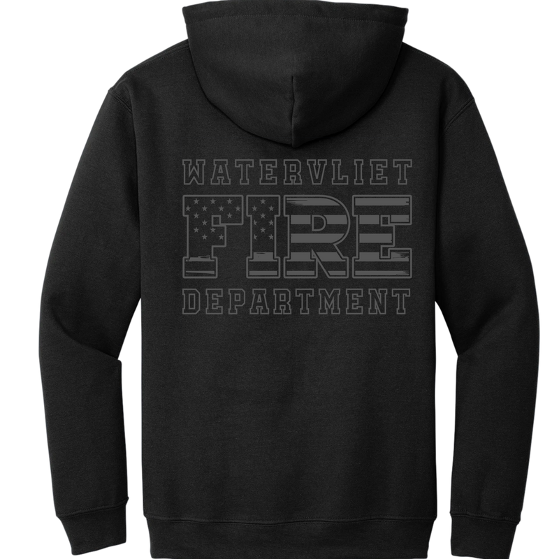Watervliet Duty Hoodie - Black Out