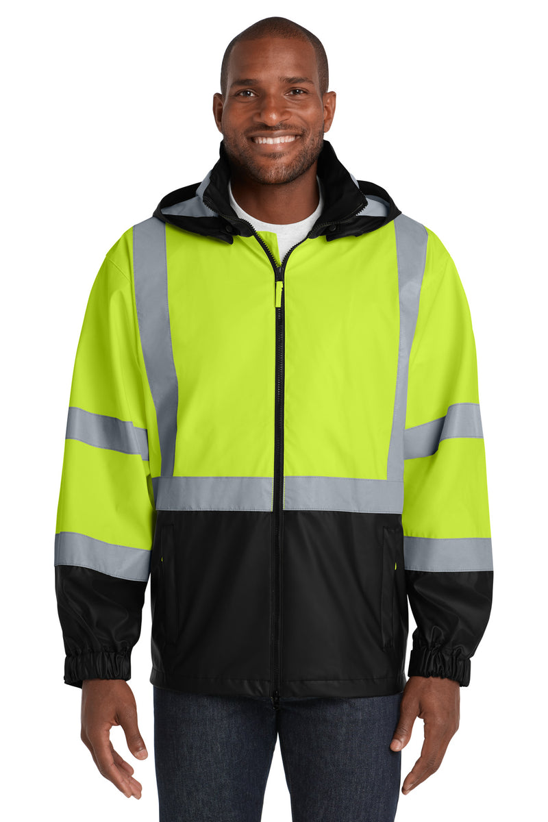 CornerStone - ANSI 107 Class 3 Safety Windbreaker. CSJ25