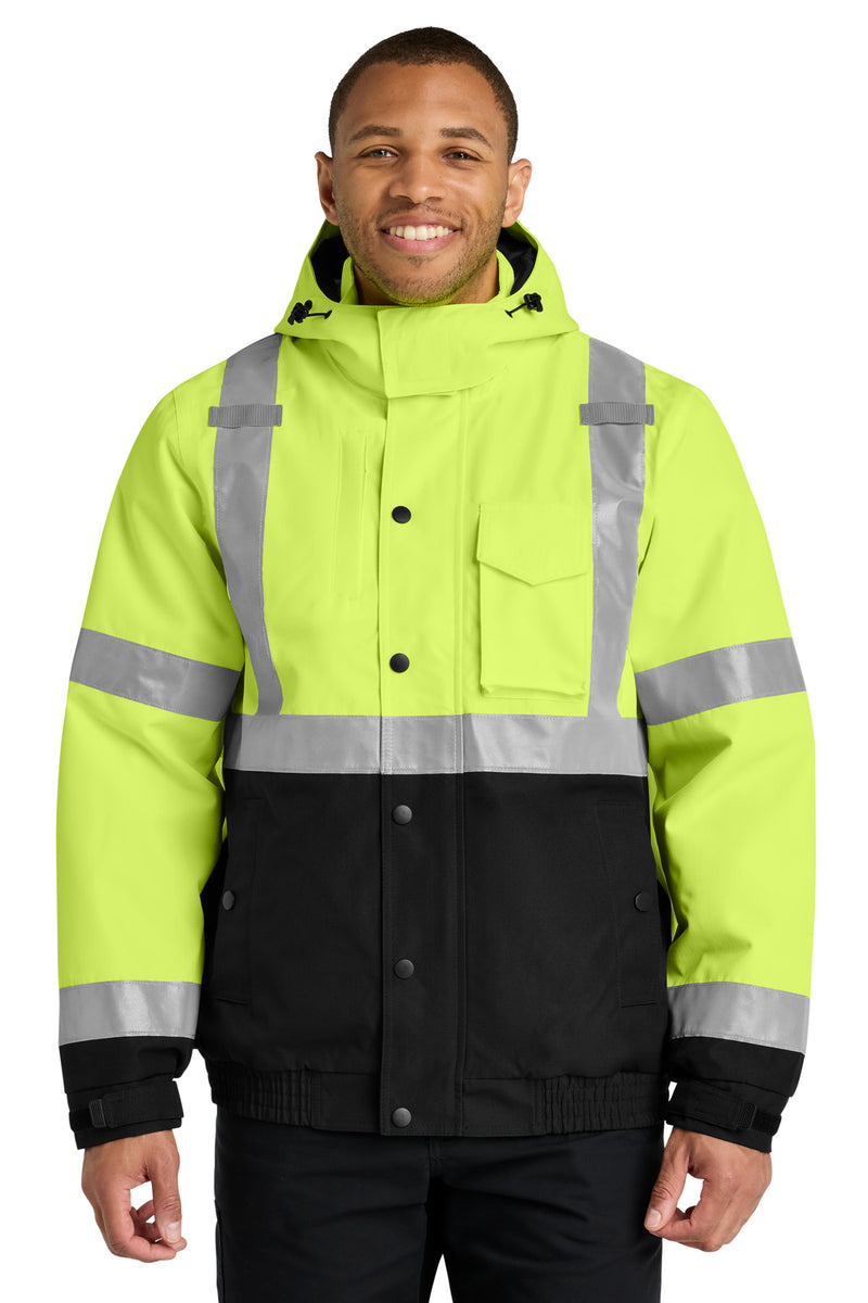 CornerStone ANSI 107 Class 3 Waterproof Insulated Ripstop Bomber Jacket CSJ501