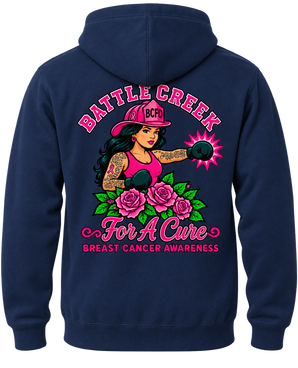 Battle Creek Fire - Breast Cancer Awareness Hoodie