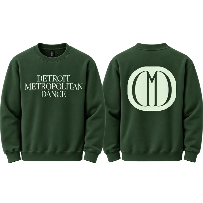 Detroit Met Logomark Crewneck