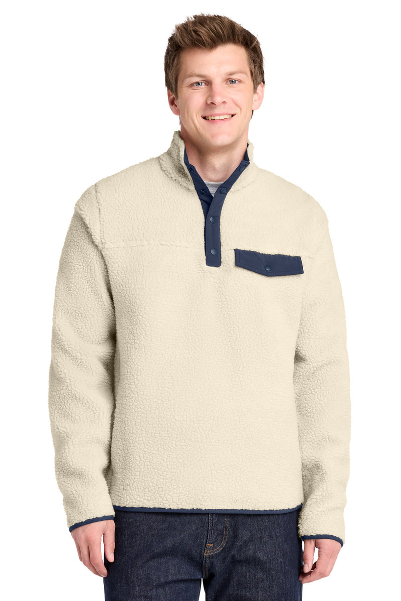 Port Authority Camp Fleece Snap Pullover F140