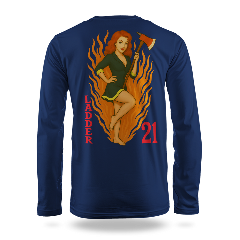 Ladder 21- Detroit Fire - Long Sleeve