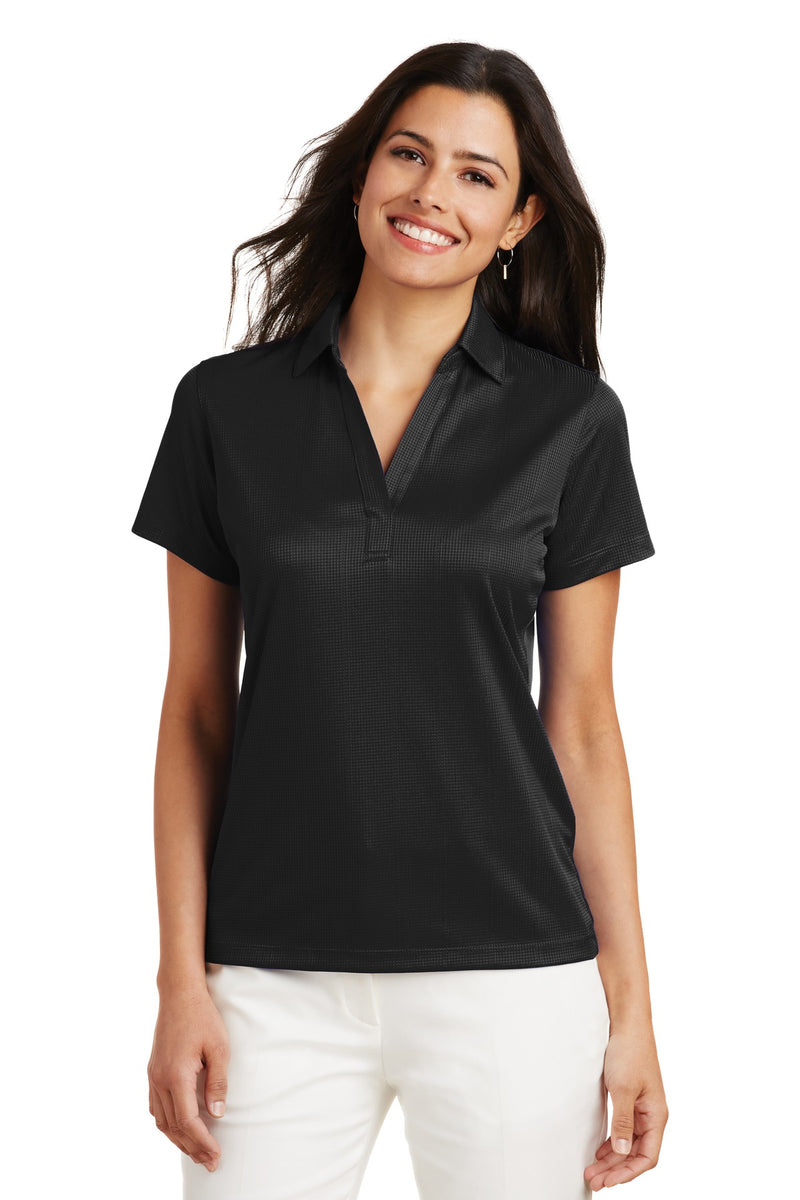 Port Authority Women's Performance Fine Jacquard Polo. L528