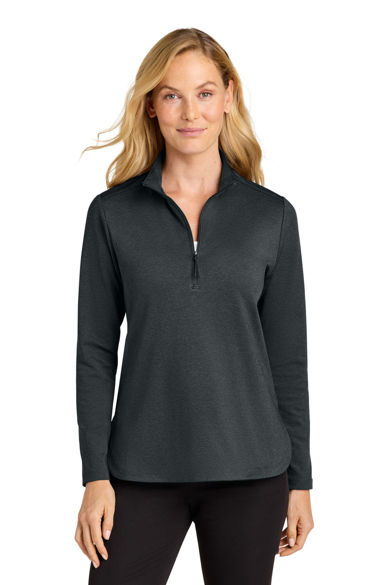 Port Authority Women's C-FREE Double Knit 1/4-Zip LK880