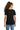 New Era  Women's Tri-Blend Performance Cinch Tee. LNEA133