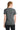 Sport-Tek  Women's PosiCharge  Tri-Blend Wicking Scoop Neck Raglan Tee. LST400