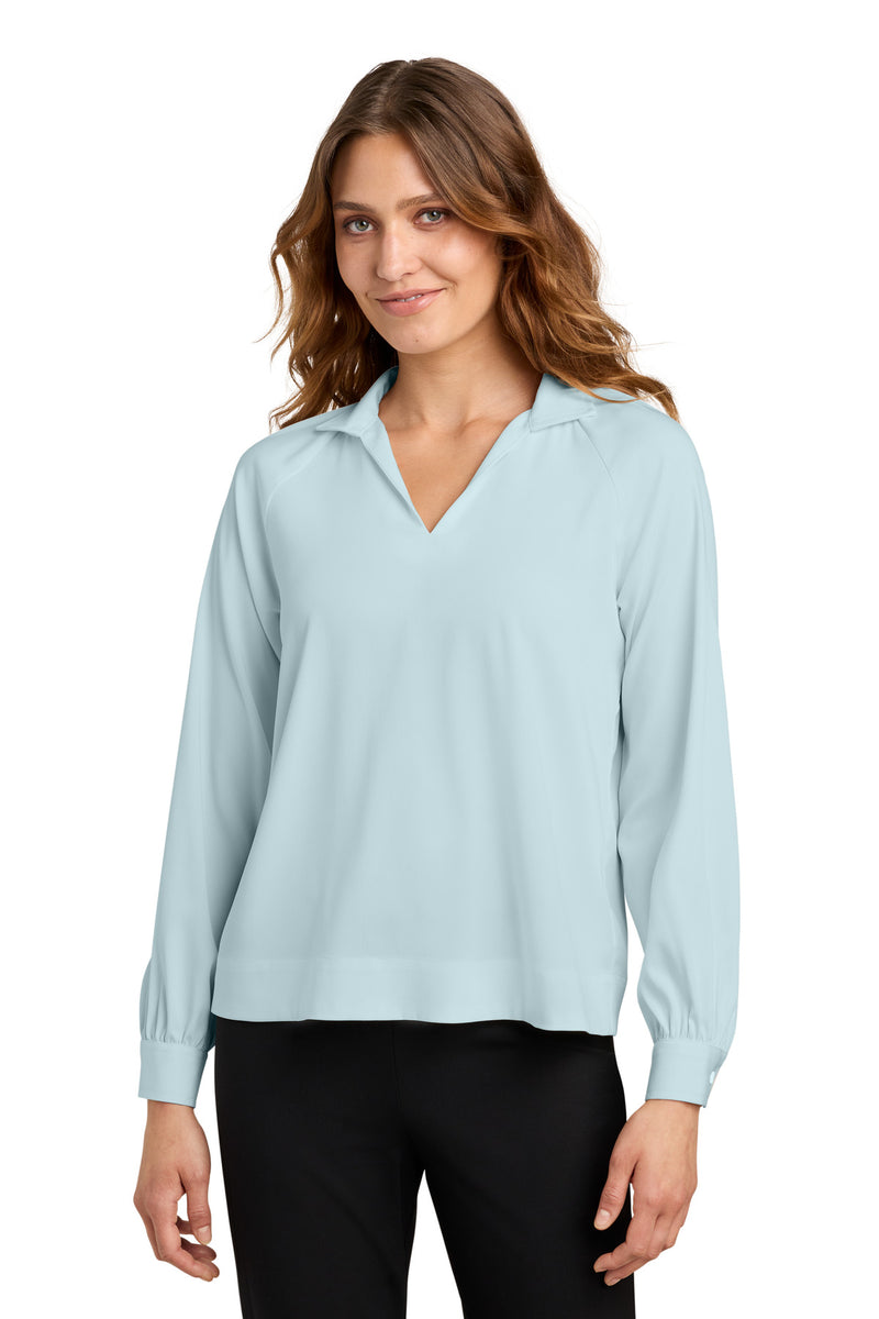 Mercer+Mettle Women's Long Sleeve Buttery Soft Popover Blouse MM2019